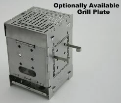 Firebox 5" Ti G2 Folding Firebox Stove -Ausgewählte Campingausrüstungsgeschäfte 2G 5 2