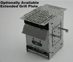 Firebox 5" Ti G2 Folding Firebox Stove -Ausgewählte Campingausrüstungsgeschäfte 2G 5 3