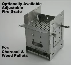 Firebox 5" Ti G2 Folding Firebox Stove -Ausgewählte Campingausrüstungsgeschäfte 2G 5 5