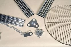 Relags Dreibein Feuergestell Mit Grillrost -Ausgewählte Campingausrüstungsgeschäfte 389340 2