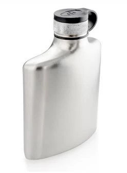 GSI Outdoors GLACIER STAINLESS HIP FLASK 8 Oz -235 Ml