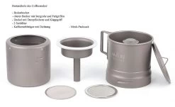 MAXI Life Enhance My Clean Coffee Maker Set -Ausgewählte Campingausrüstungsgeschäfte Coffeemaker Einzelteile 1