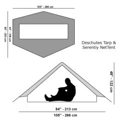 Six Moon Designs Deschutes -Ausgewählte Campingausrüstungsgeschäfte Deschutes Layout 800x