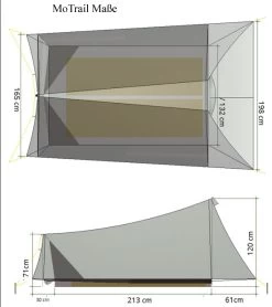 Tarptent MoTrail Mit Front Und Rearpole 17 Tarptent MoTrail Mit Front Und Rearpole -Ausgewählte Campingausrüstungsgeschäfte MoTrail masse