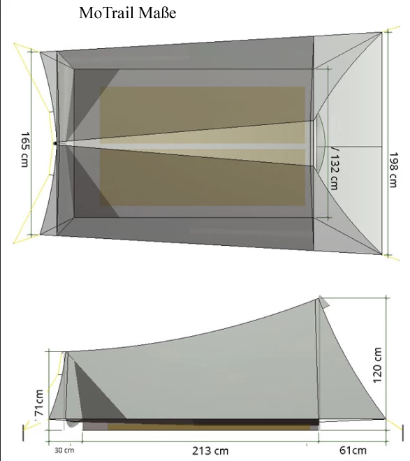 Tarptent MoTrail Mit Front Und Rearpole 9 Tarptent MoTrail Mit Front Und Rearpole – Bild 9