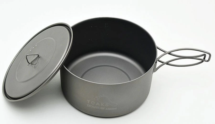 Toaks Titanium 1350ml Pot 2 Toaks Titanium 1350ml Pot – Bild 2