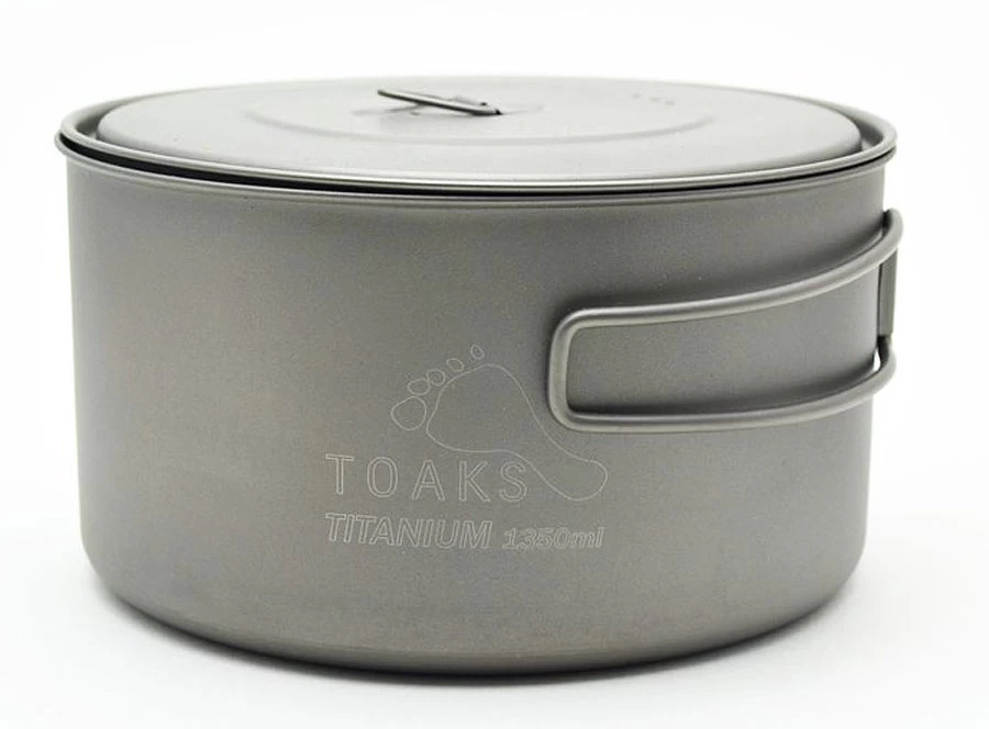Toaks Titanium 1350ml Pot 1 Toaks Titanium 1350ml Pot
