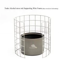 Toaks Titanium Siphon Alcohol Stove -Ausgewählte Campingausrüstungsgeschäfte STOVE04