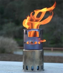Toaks Titanium -Backpacking Wood Burning Stove Small 8 Toaks Titanium -Backpacking Wood Burning Stove Small -Ausgewählte Campingausrüstungsgeschäfte STV1110