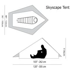 Six Moon Designs Skyscape Trekker -Ausgewählte Campingausrüstungsgeschäfte SkyscapeT m