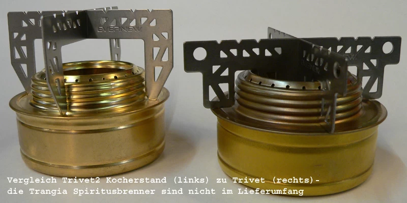 Evernew Cross Stand ´Trivet 2´ Topfhalter Für Spiritusbrenner 4 Evernew Cross Stand ´Trivet 2´ Topfhalter Für Spiritusbrenner – Bild 4