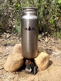 MAXI Life Enhance Titanium Wasserflasche 800ml -Ausgewählte Campingausrüstungsgeschäfte bot5