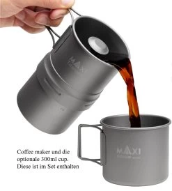 MAXI Life Enhance My Clean Coffee Maker Set -Ausgewählte Campingausrüstungsgeschäfte coffepluscup