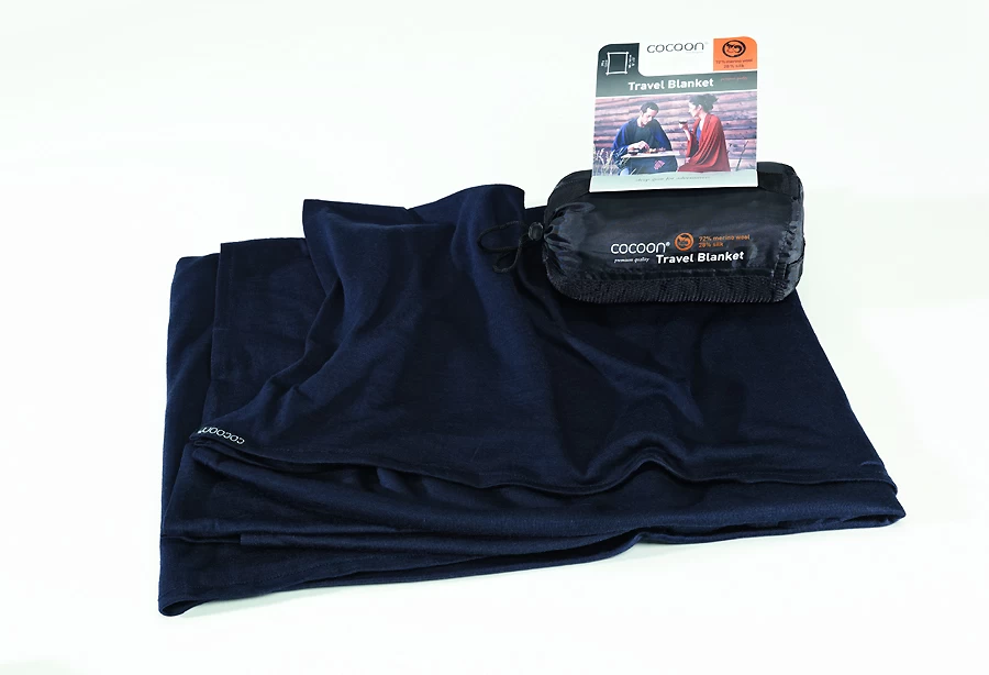 Cocoon Merino Wool / Silk Travel Blanket 1 Cocoon Merino Wool / Silk Travel Blanket
