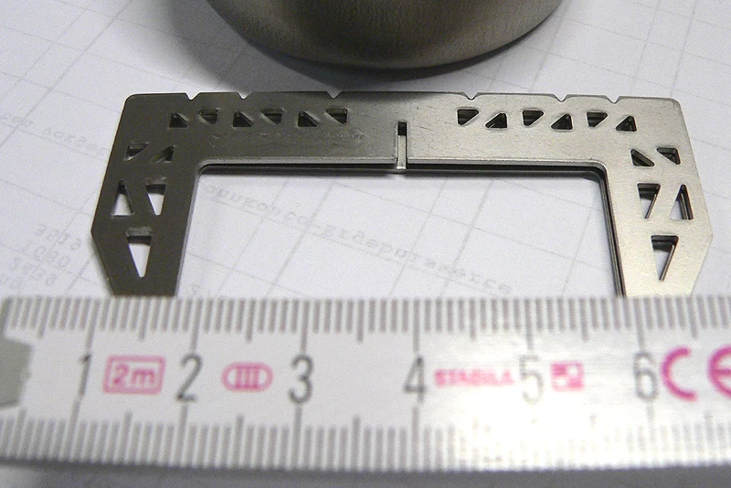 Evernew Cross Stand ´Trivet 2´ Topfhalter Für Spiritusbrenner 2 Evernew Cross Stand ´Trivet 2´ Topfhalter Für Spiritusbrenner – Bild 2